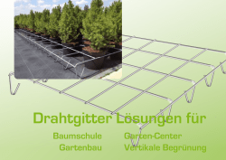 Drahtgitter L&ouml;sungen f&uuml;r