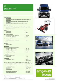 IVECO DAILY CNG