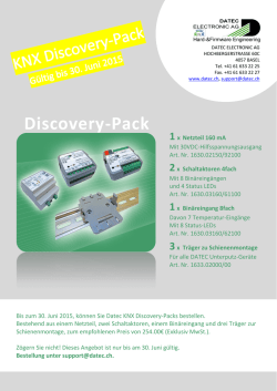 Discovery-Pack - Datec Electronic AG