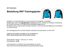 SKF Trainingsjacke. Jetzt bestellen