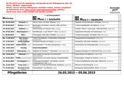 Mai 2015 - WWG Bayreuth