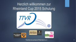 Schulung Rheinland Cup Grenzau