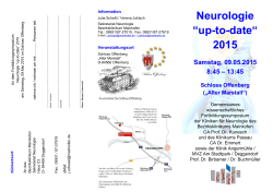 Neurologie “up-to-date“ 2015