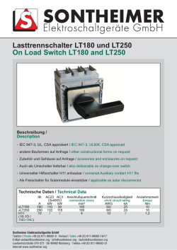 Datenblatt LT250