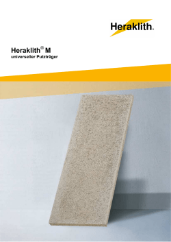Heraklith M - Knauf Insulation