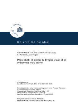 Dokument_1. - publish.UP | Potsdam Publication Portal