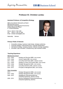 Curriculum Vitae