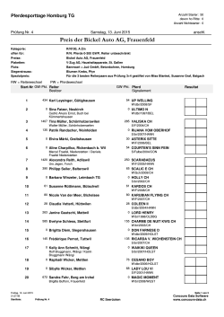 Startliste 2 - RC Seeruecken