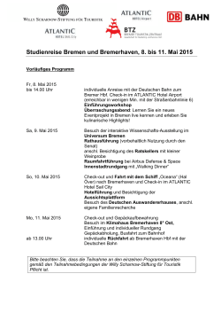 Bremen_2015-vorlaeufiges Programm