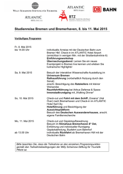 Bremen_2015-vorlaeufiges Programm