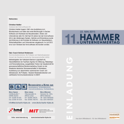 Hammer Unternehmertag