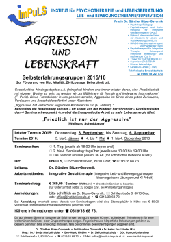 Aggression und LK Sept 015 + Aviso 2016