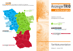 AnzeigerTRIO oberaargau - Anzeiger Langenthal und Umgebung