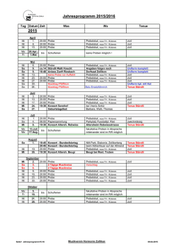 Jahresprogramm PDF - Musikverein Harmonie Zollikon