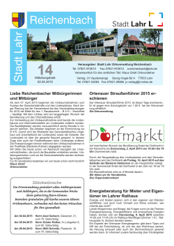 Mitteilungsblatt Reichenbach 14/2015 (application/pdf)