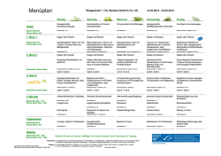 Menüplan