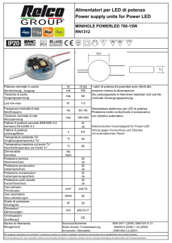 MINIHOLE POWERLED RN1312_scheda tecnica_de