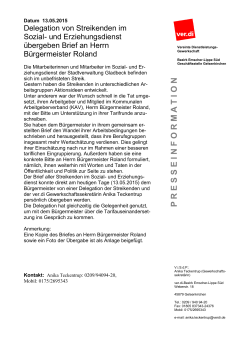 PM Briefübergabe an BM Roland - Bezirk Emscher-Lippe-Süd