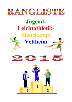 Jugend- Leichtathletik- Mehrkampf Veltheim