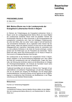 Pressemeldung zum