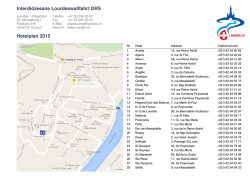 Interdi&ouml;zesane Lourdeswallfahrt DRS Hotelplan 2015