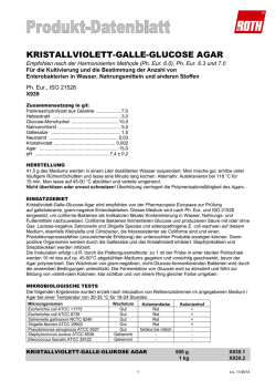 Gebrauchsanweisung / technische Information