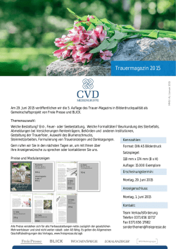 "Trauermagazin" als PDF