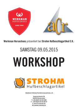 SAMSTAG 09.05.2015 - STROHM