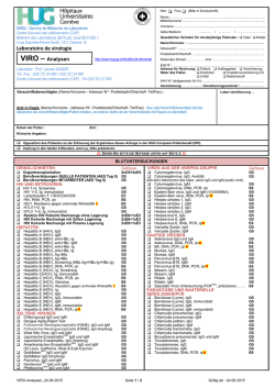 VIRO – Analysen