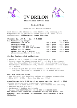 Info 2015 - TV Brilon