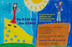 Ein K&Auml;SE f&uuml;r den K&Ouml;NIG