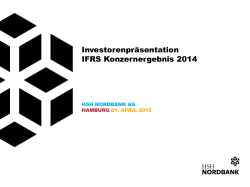 IFRS Konzernergebnis 2014