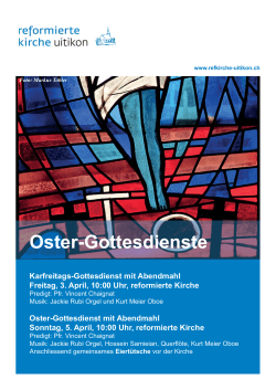 Oster-GD 2015.indd - Ref. Kirche Uitikon