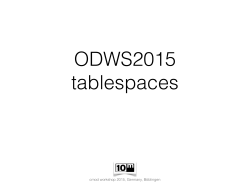 cmod tablespaces.key