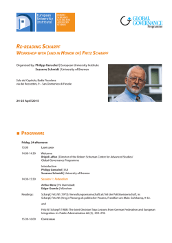 Global Governance Programme - European University Institute