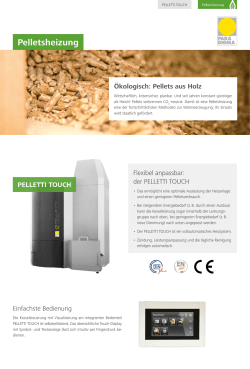 Pelletsheizung - Koop energietechnik GmbH