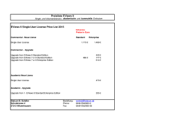 Preisliste EViews 9 EViews 9 Single-User License Price