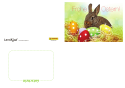 Frohe Ostern! - LandKind Magazin
