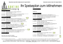 Speiseplan Drucken | PDF