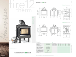 Produktdatenblatt firetherm 12