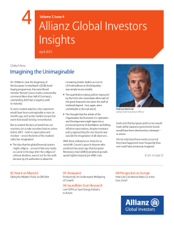 AllianzGI Insights - April 2015