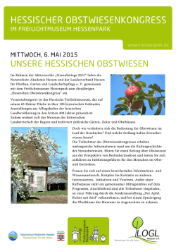 HESSISCHER OBSTWIESENKONGRESS