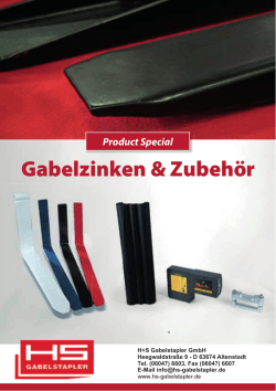 Katalog Download: Gabelzinken, Gabelverlängerungen, Zubehör