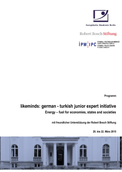 likeminds: german - turkish junior expert initiative