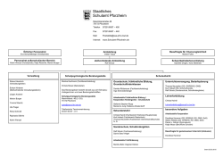Organigramm SSA PF - 03_2015 - SCHULAMT