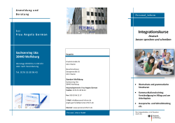Integrationskurse - Personal_inform GmbH