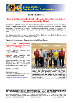 Info & Ergebnisse
