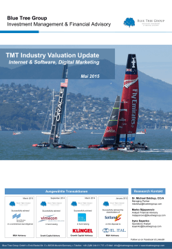 TMT Industry Valuation Update_Mai15