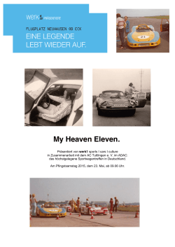 My Heaven Eleven. - Automobilclub Tuttlingen