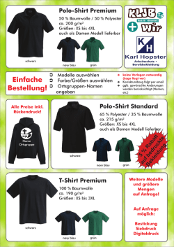 Einfache Bestellung!